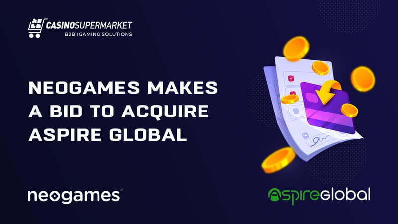 NeoGames makes a bid to purchase Aspire Global