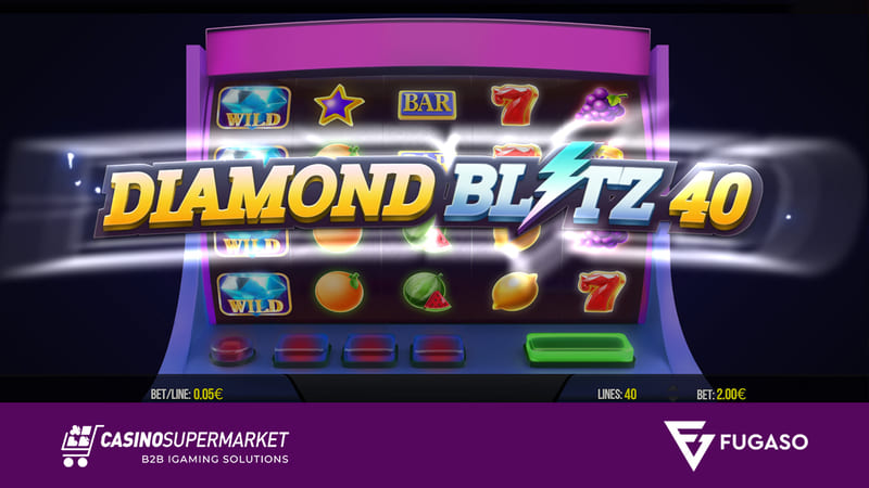 Fugaso releases its first slot in 2022: Diamond Blitz 40