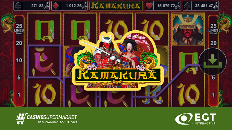 EGT Interactive introduces the Kamakura slot
