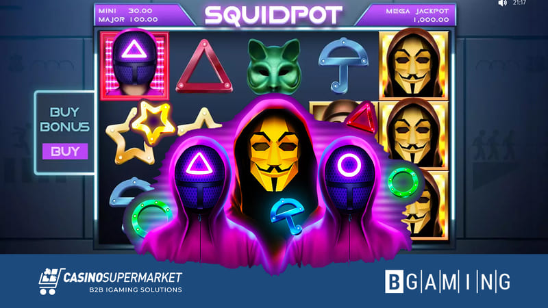 BGaming releases its new slot game Squidpot