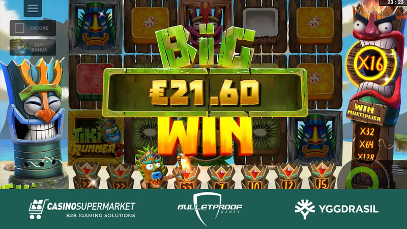 Yggdrasil and Bulletproof launch Tiki Runner 2 DoubleMax