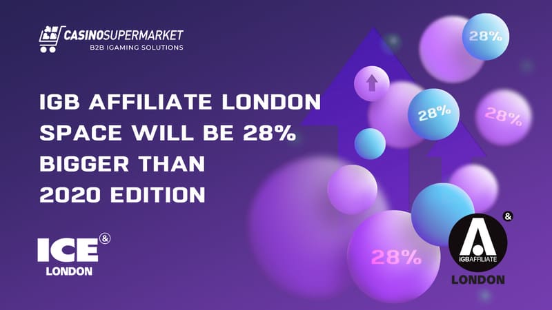 iGB Affiliate London 2022 will be 28% bigger