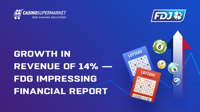 FDG lottery revenue: growth of 14%