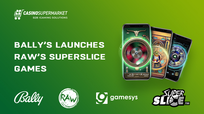 Bally’s launches RAW’s SuperSlice games