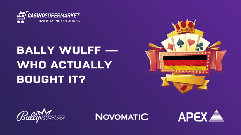 Bally Wulff has been sold: Apex or Novomatic?