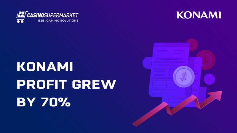 Konami's profit: impressive growth