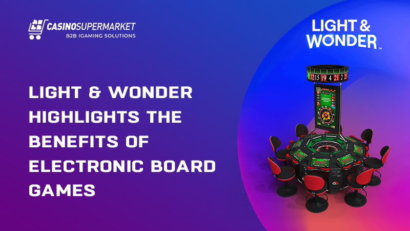Light & Wonder improved its electronic board games