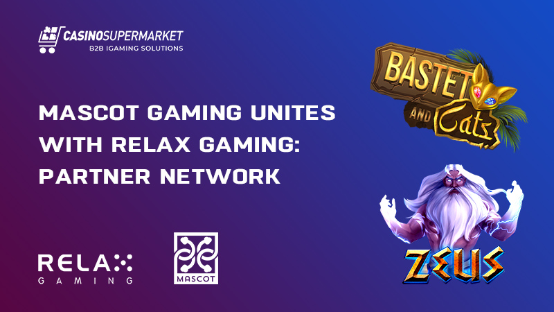 Mascot Gaming unites with Relax Gaming