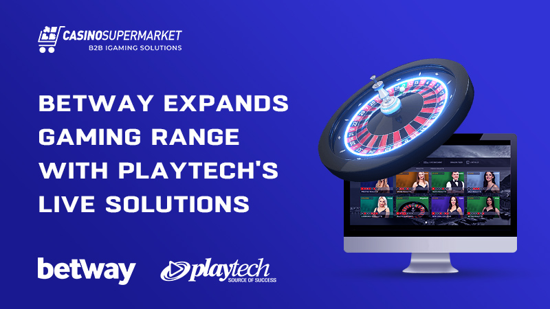 Playtech has made a live content deal with Betway