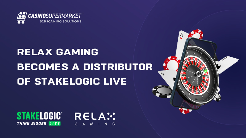 Relax Gaming signs a deal with Stakelogic Live