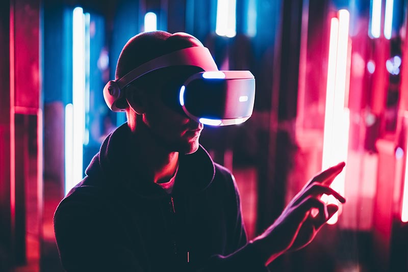 VR casino: virtual reality games