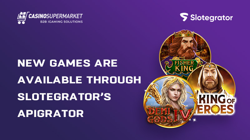 New games are available through APIgrator