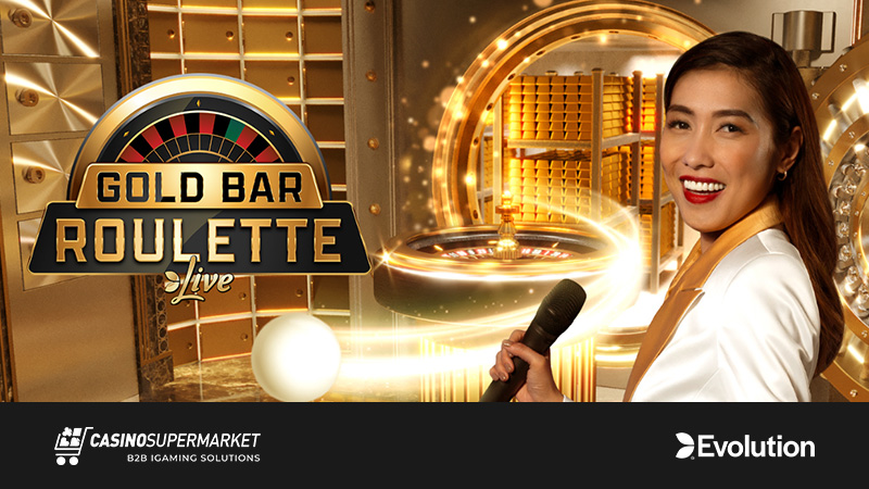 Gold Bar Roulette from Evolution Gaming