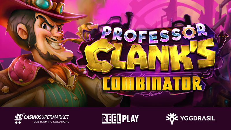 Yggdrasil & ReelPlay: Professor Clank’s Combinator