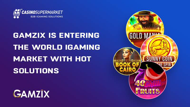 Gamzix releases hot casino games