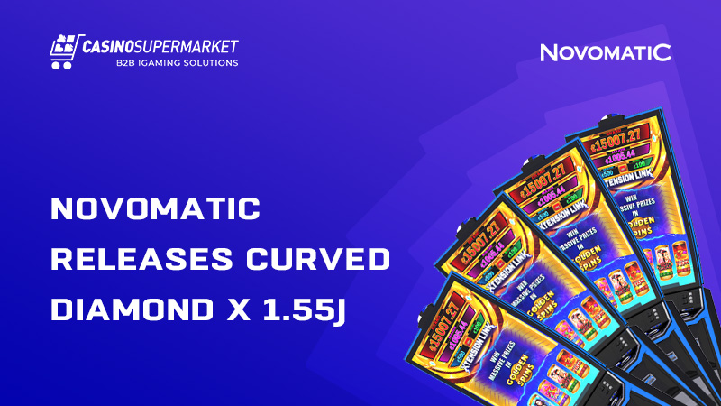 Novomatic releases DIAMOND X 1.55J