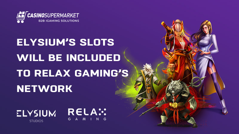 Relax Gaming includes Elysium slots in its network