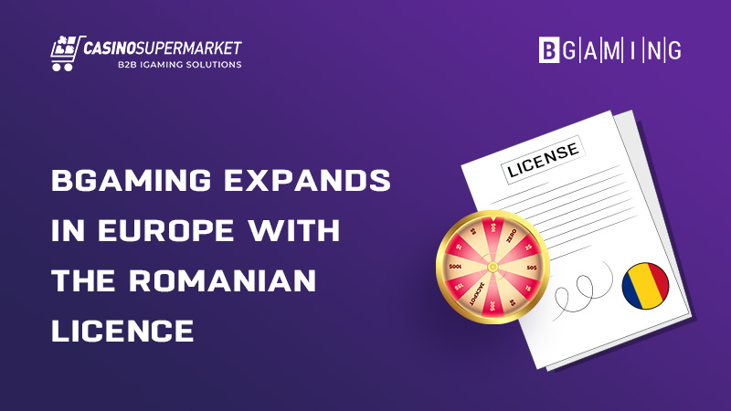 BGaming goes live in Romania