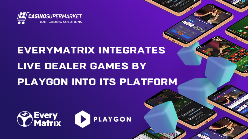 EveryMatrix integrates Playgon’s live content