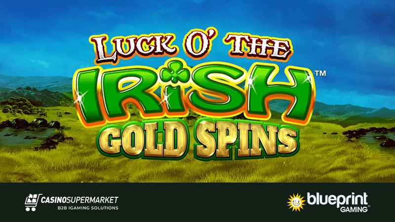 Luck O’ The Irish Gold Spins Jackpot King by Blueprint