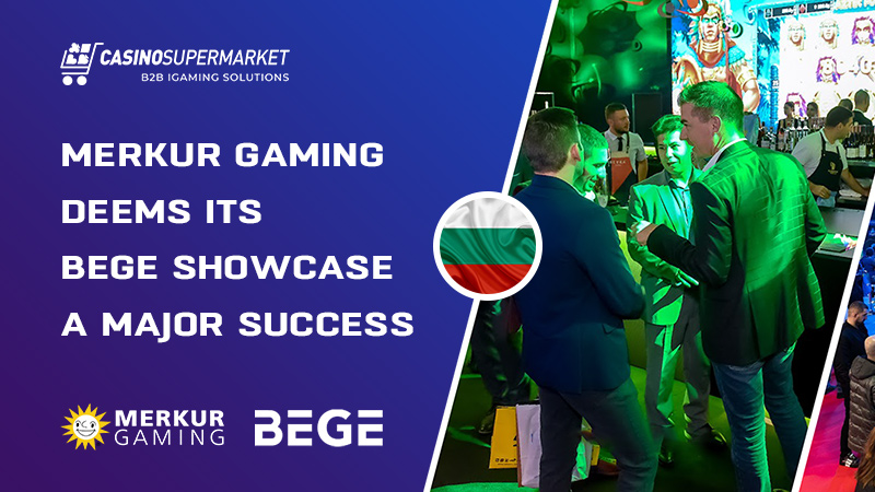 Merkur Gaming succeeded at BEGE in Bulgaria