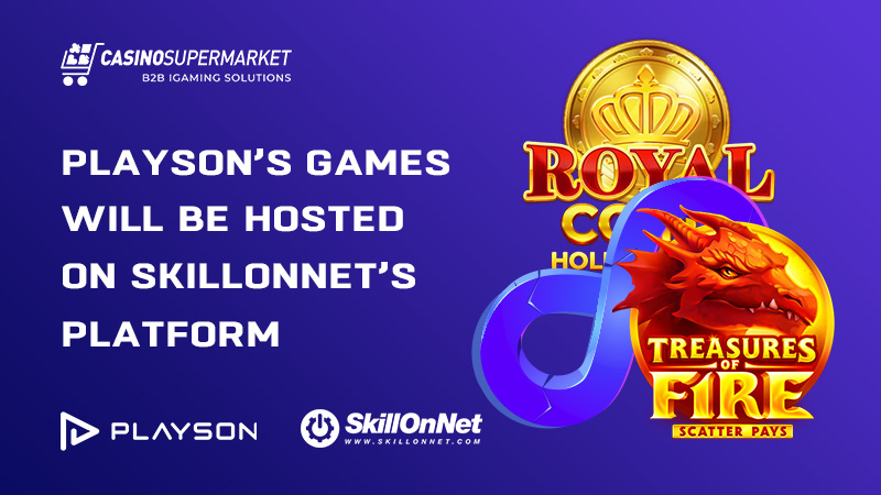 Playson and SkillOnNet: content agreement
