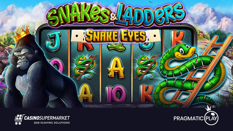 Snakes & Ladders Snake Eyes by Pragmatic
