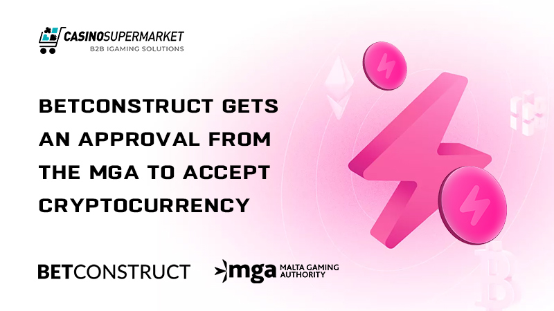 MGA allows BetConstruct to accept cryptocurrency