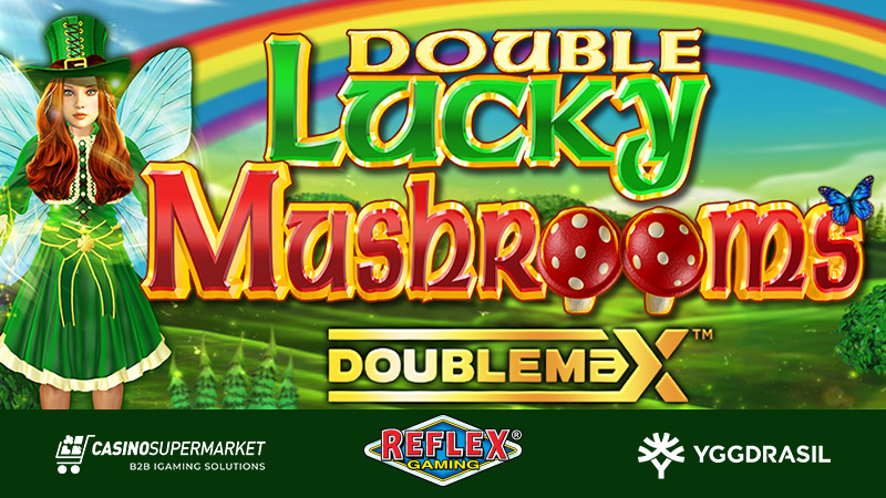 Double Lucky Mushrooms DoubleMax by Yggdrasil and Reflex Gaming