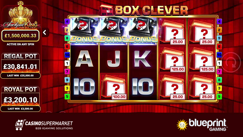 Deal or No Deal™ Box Clever Jackpot King by Blueprint Gaming