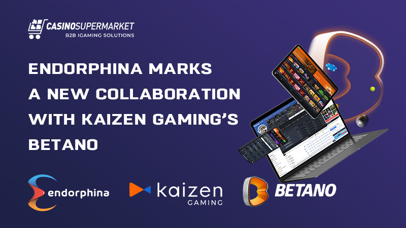 Endorphina and Kaizen Gaming’s Betano