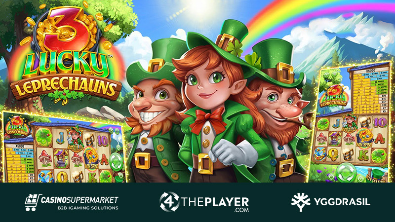 3 Lucky Leprechauns by 4ThePlayer & Yggdrasil