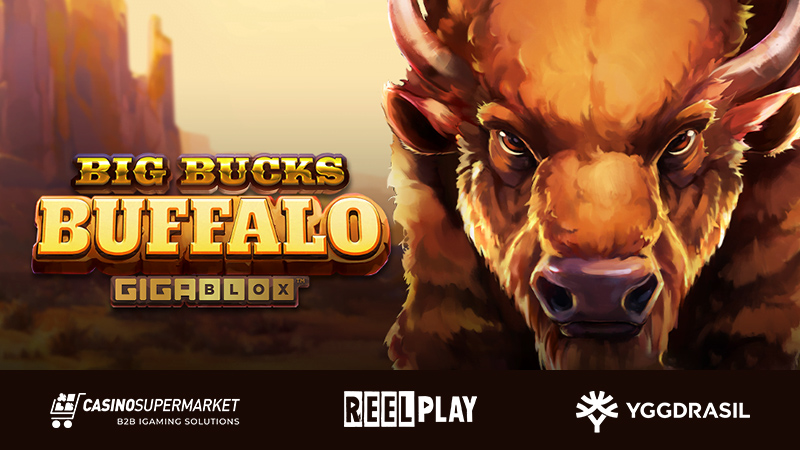 Big Bucks Buffalo GigaBlox by Yggdrasil & ReelPlay