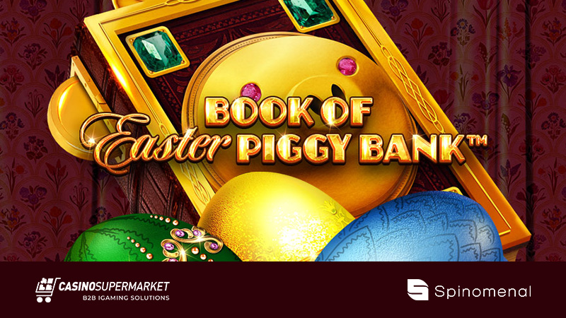 Book of Easter Piggy Bank by Spinomenal