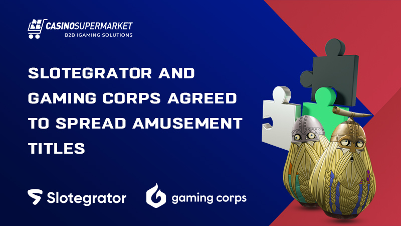 Gaming Corps and Slotegrator: content deal