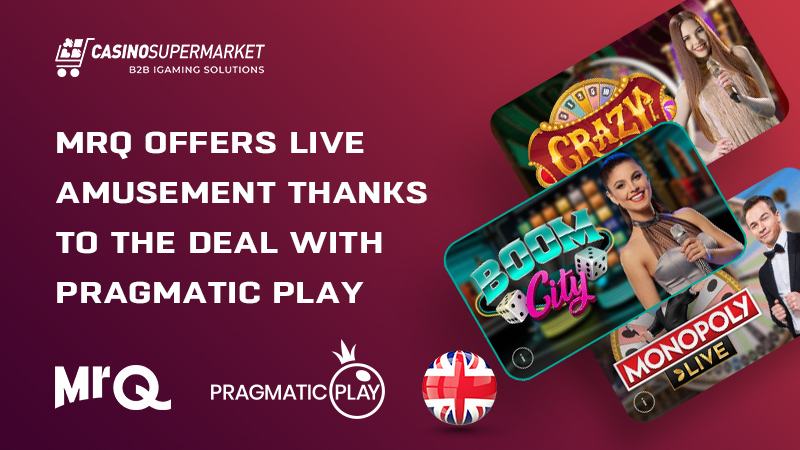 Pragmatic Play and MrQ: live games deal