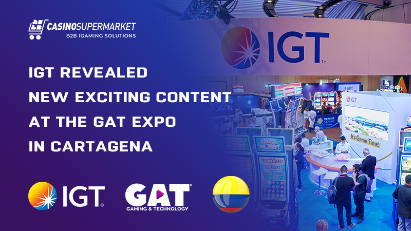 IGT presented products at the GAT Expo