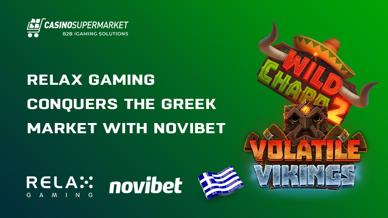 Relax Gaming and Novibet in Greece