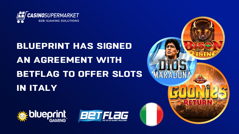 BetFlag and Blueprint Gaming in Italy