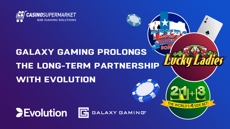 Galaxy Gaming & Evolution: new deal