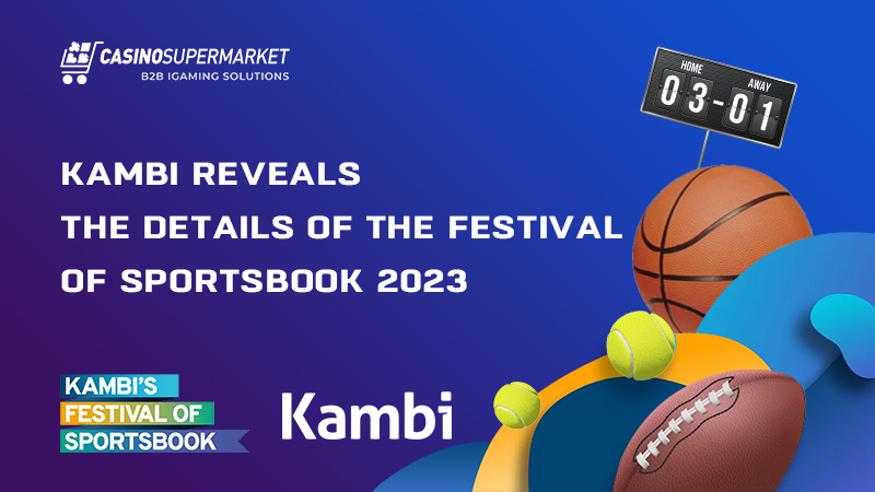 Kambi at the Festival of Sportsbook: agenda