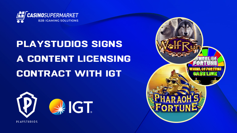 PlayStudios and IGT: licensing contract