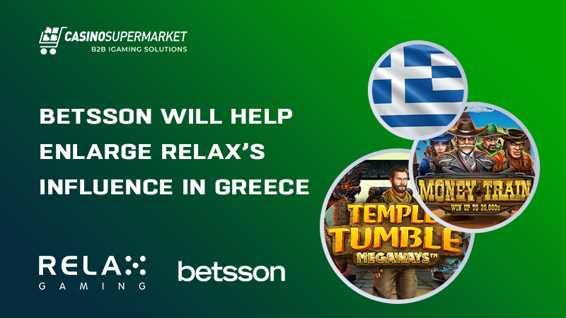 Relax Gaming and Betsson in Greece