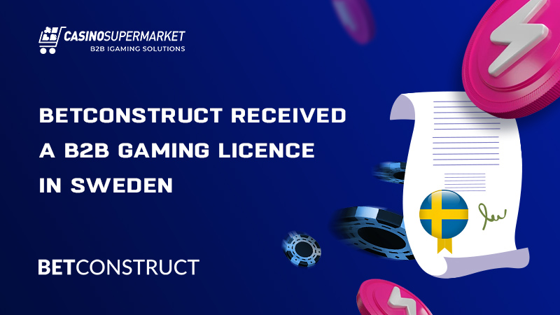 BetConstruct Swedish licence: details