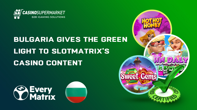 EveryMatrix in Bulgaria: SlotMatrix's content