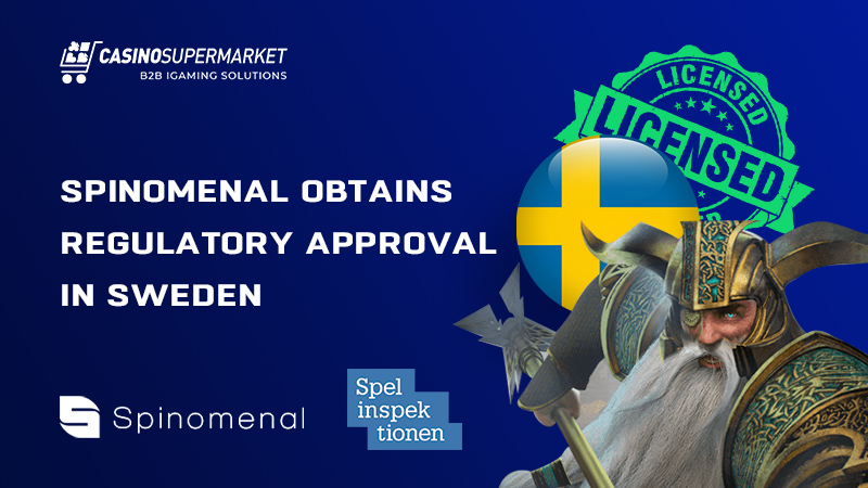 Spinomenal in Sweden: B2B licence