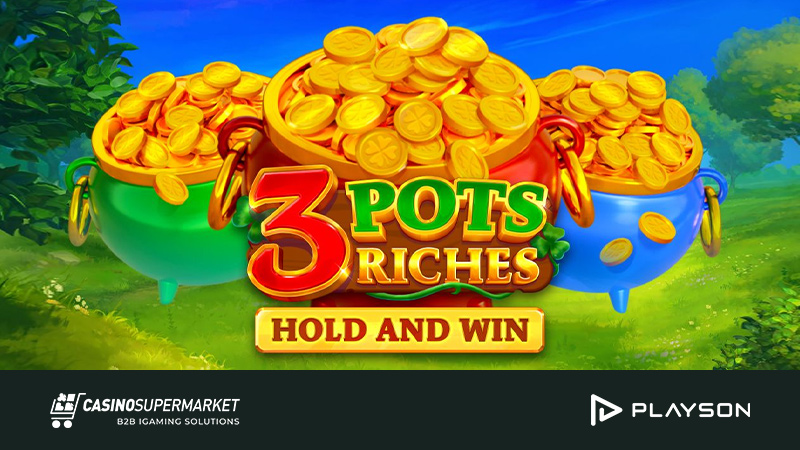 3 Pots Riches: Hold and Win from Playson