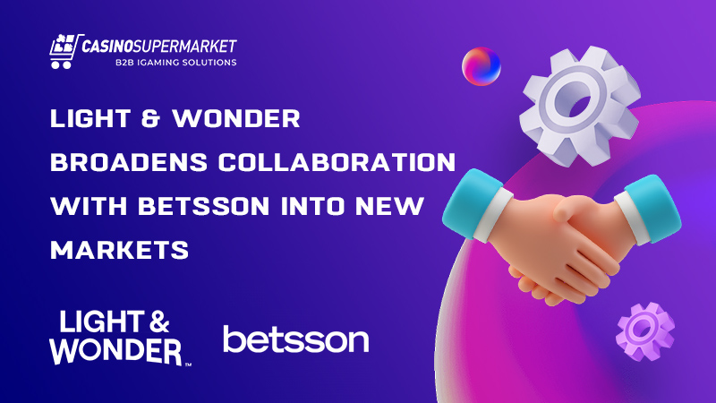 Light & Wonder and Betsson expand the agreement