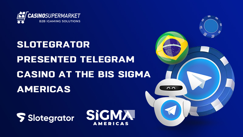 Telegram Casino from Slotegrator at the BiS SiGMA Americas