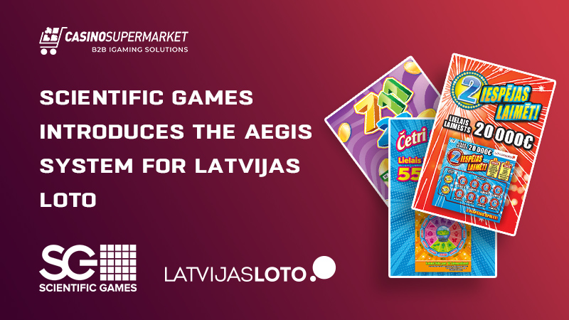 AEGIS by Scientific Games in Latvia